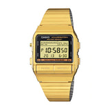 Casio Vintage Data Bank Golden Chain Watch DB-380G-1DF