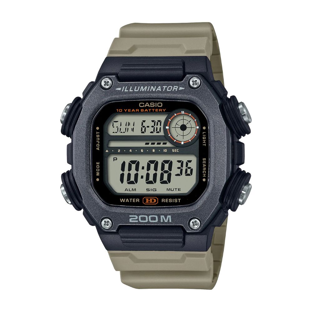 Casio Youth Sports Digital Resin Belt Watch DW-291HX-5AVDF