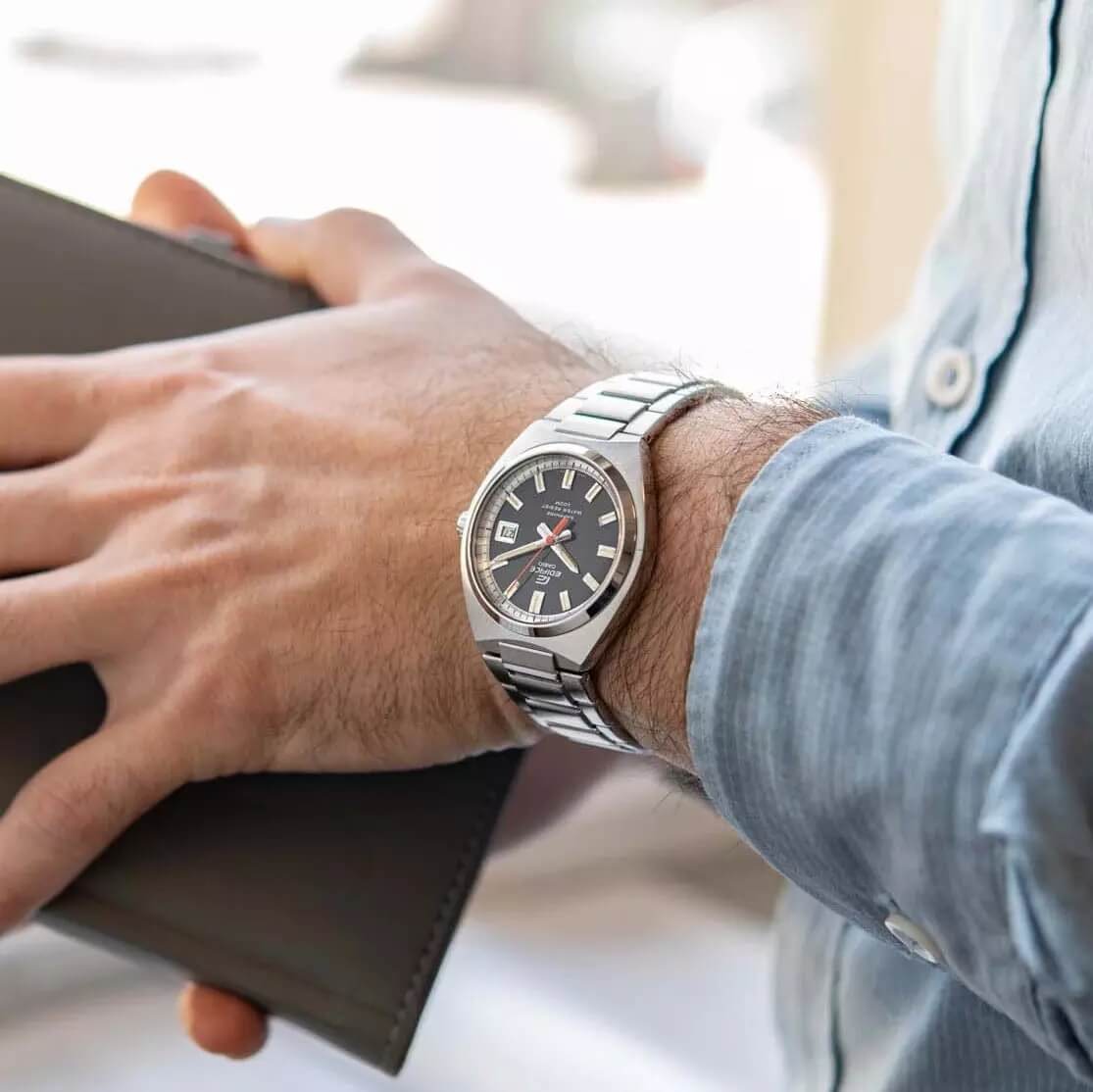 Casio Edifice Sapphire Chain Watch EFB-109D-1AVDF