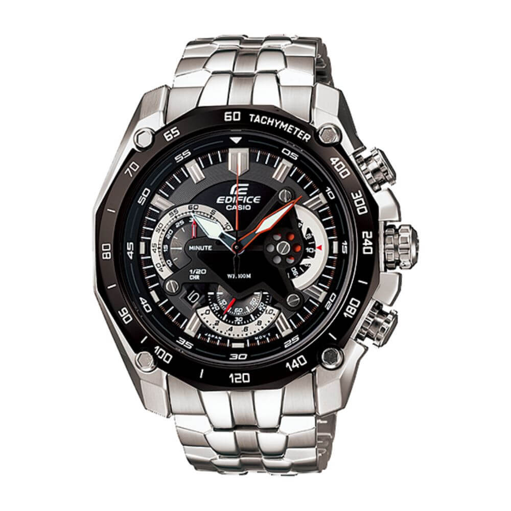 Casio Edifice Chronograph Chain Watch EF-550D-1AVUDF