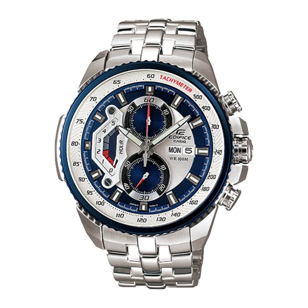 Casio Edifice Chronograph Chain Watch EF-558D-2AVUDF