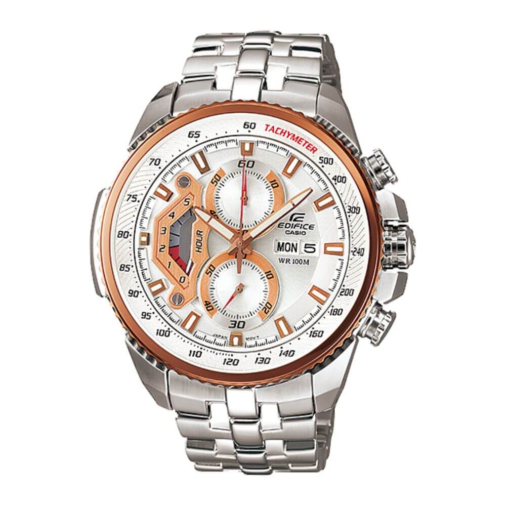Casio Edifice Chronograph Chain Watch EF-558D-7AVUDF