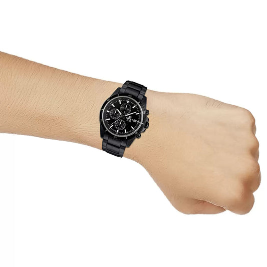 Casio Edifice Chronograph Stainless Steel Black Chain Watch EFR-526BK-1A1VUDF