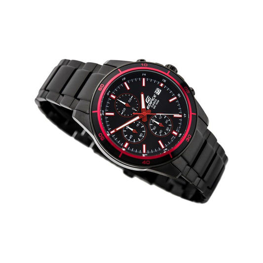 Casio Edifice Chronograph Stainless Steel Black Chain Watch EFR-526BK-1A4VUDF