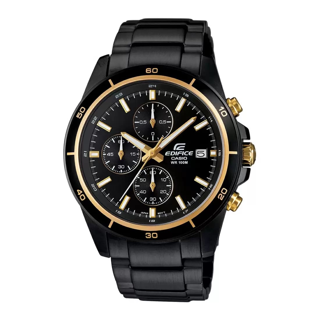 Casio Edifice Chronograph Stainless Steel Black Chain Watch EFR-526BK-1A9VUDF