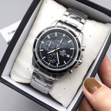 Casio Edifice Chronograph Stainless Steel Chain Watch EFR-526D-1AVUDF