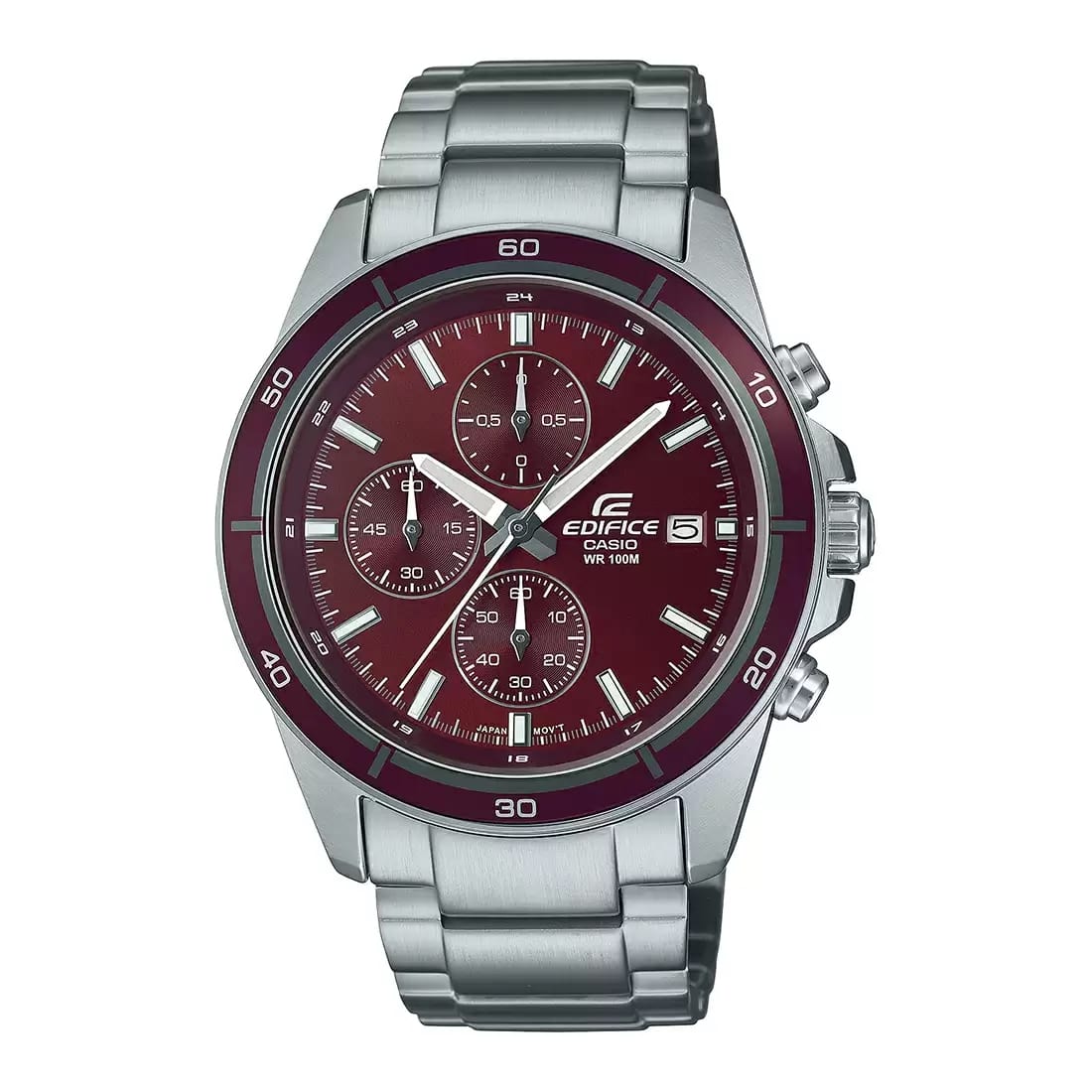 Casio Edifice Chronograph Stainless Steel Chain Watch EFR-526D-5CVUDF