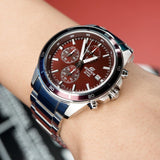 Casio Edifice Chronograph Stainless Steel Chain Watch EFR-526D-5CVUDF