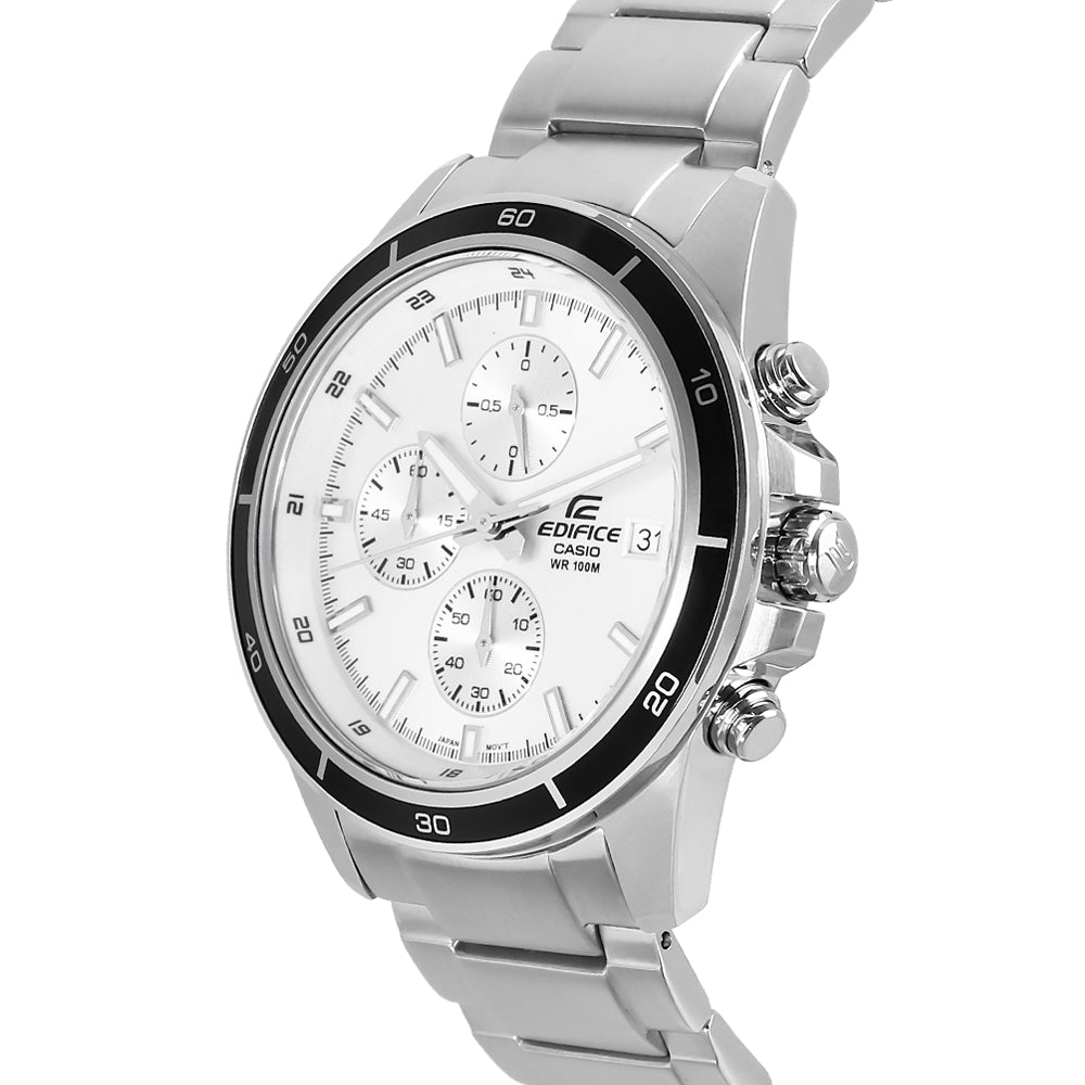 Casio Edifice Chronograph Stainless Steel Chain Watch EFR-526D-7AVUDF