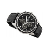 Casio Edifice Chronograph Stainless Steel Leather Belt Watch EFR-526L-1AVUDF
