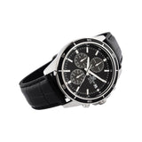 Casio Edifice Chronograph Stainless Steel Leather Belt Watch EFR-526L-1AVUDF