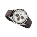 Casio Edifice Chronograph Stainless Steel Leather Belt Watch EFR-526L-7AVUDF