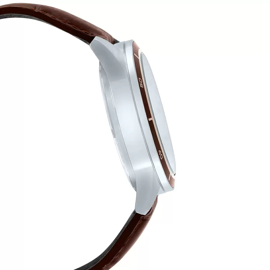 Casio Edifice Chronograph Stainless Steel Leather Belt Watch EFR-526L-7BVUDF