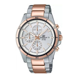 Casio Edifice Chronograph Stainless Steel Two Tone Chain Watch EFR-526SG-7A5VUDF