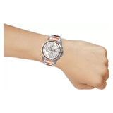 Casio Edifice Chronograph Stainless Steel Two Tone Chain Watch EFR-526SG-7A5VUDF