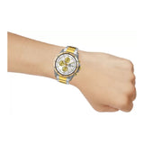 Casio Edifice Chronograph Stainless Steel Two Tone Chain Watch EFR-526SG-7A9VUDF