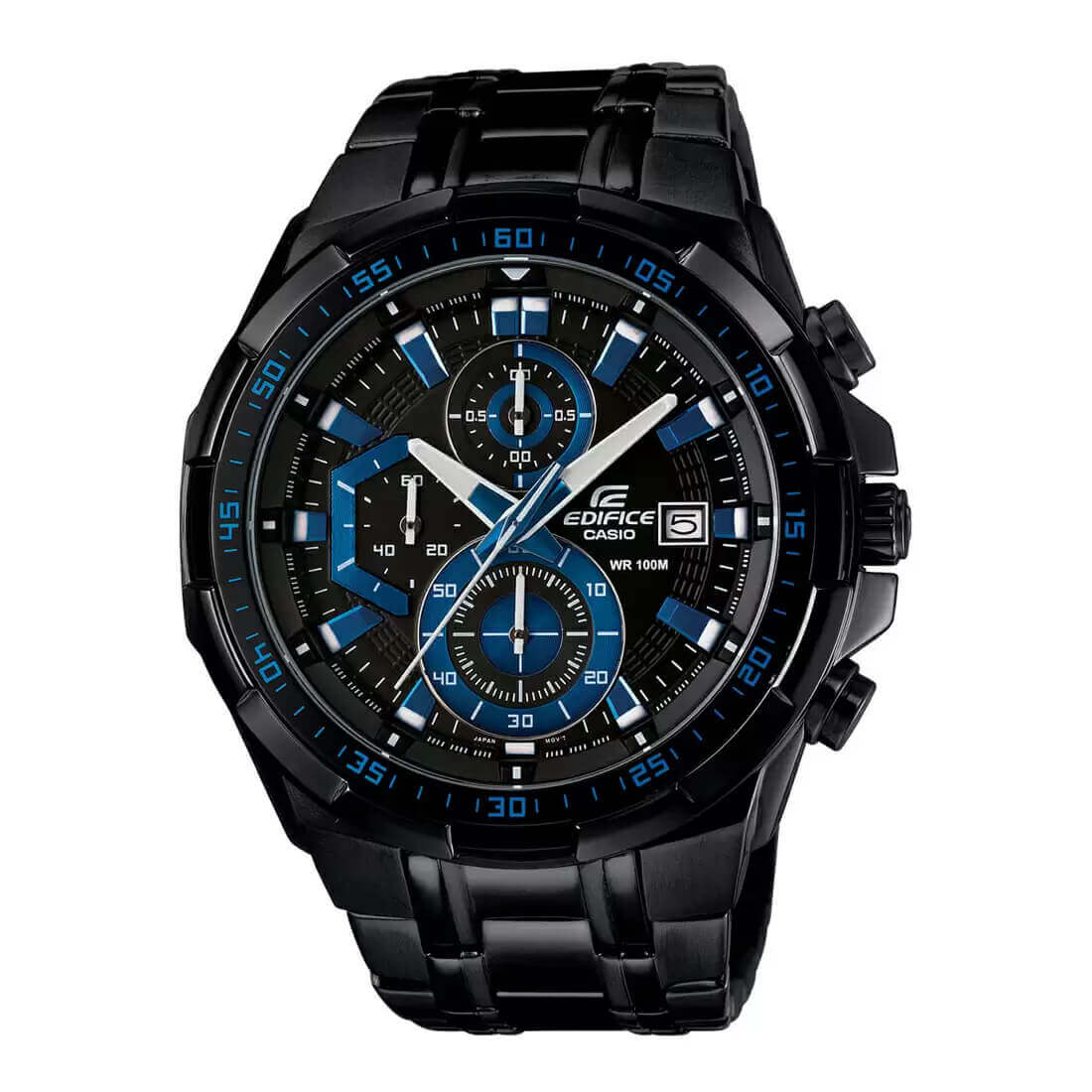 Casio Edifice Chronograph Chain Watch EFR-539BK-1A2VUDF