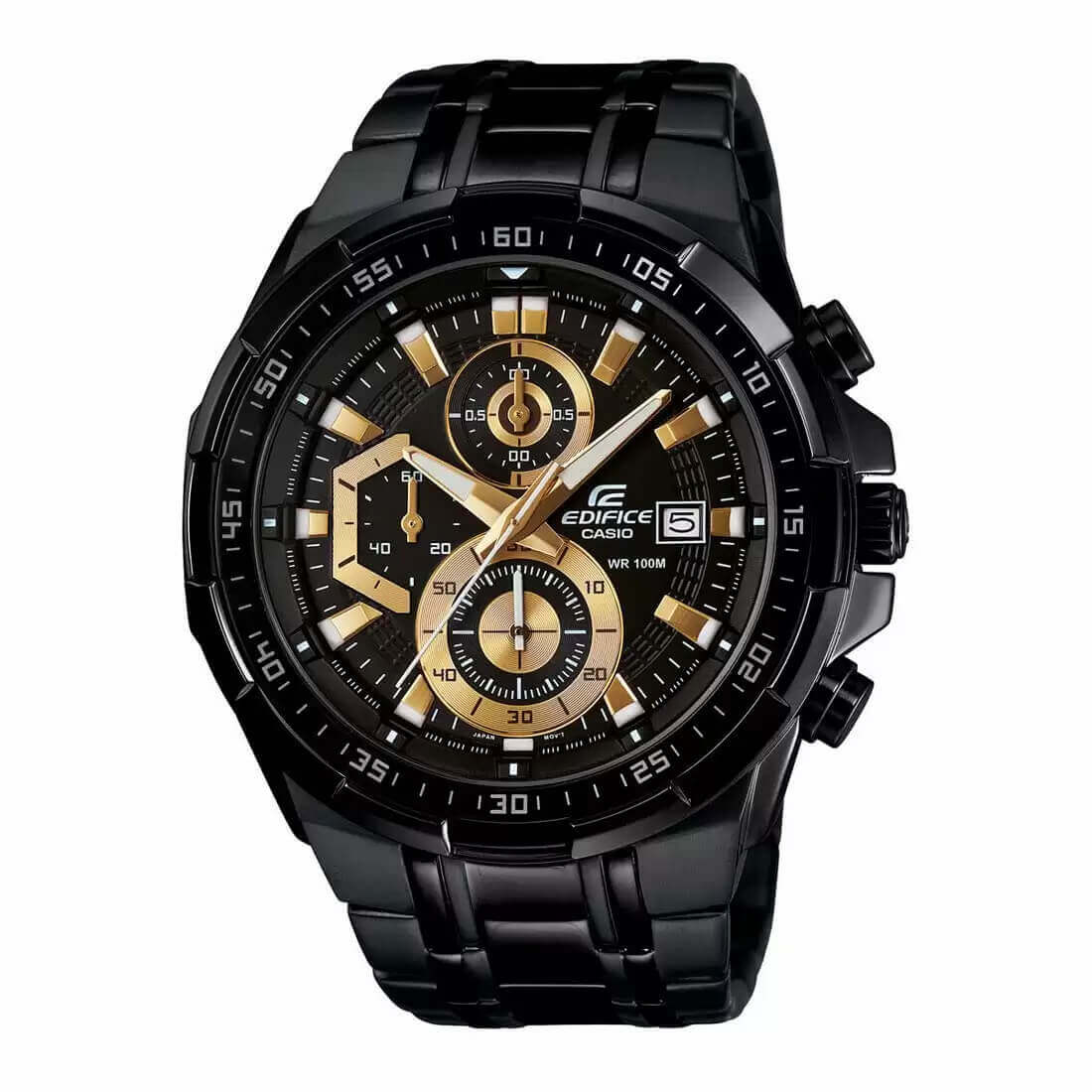 Casio Edifice Chronograph Chain Watch EFR-539BK-1AVUDF