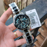 Casio Edifice Chronograph Stainless Steel Chain Watch EFR-552SBK-1AVUDF