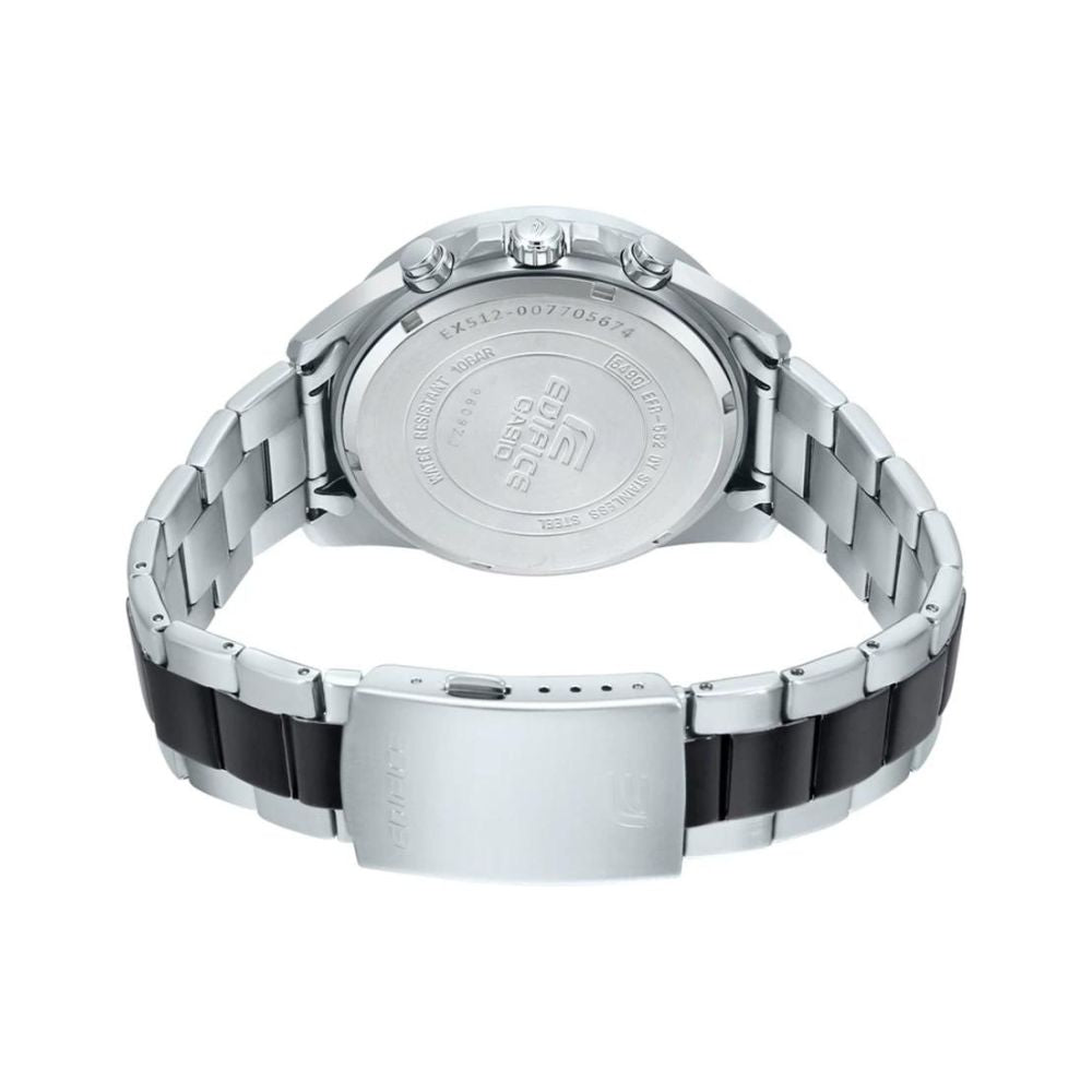 Casio Edifice Chronograph Stainless Steel Chain Watch EFR-552SBK-1AVUDF
