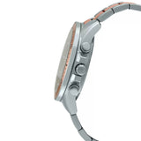 Casio Edifice Chronograph Stainless Steel Two Tone Chain Watch EFR-552SG-2AVUDF