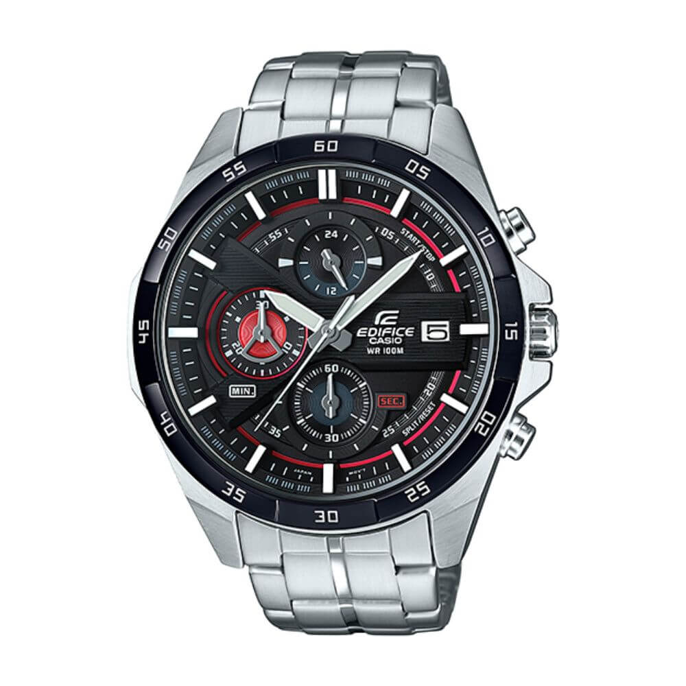 Casio Edifice Chronograph Stainless Steel Chain Watch EFR-556DB-1AVUDF