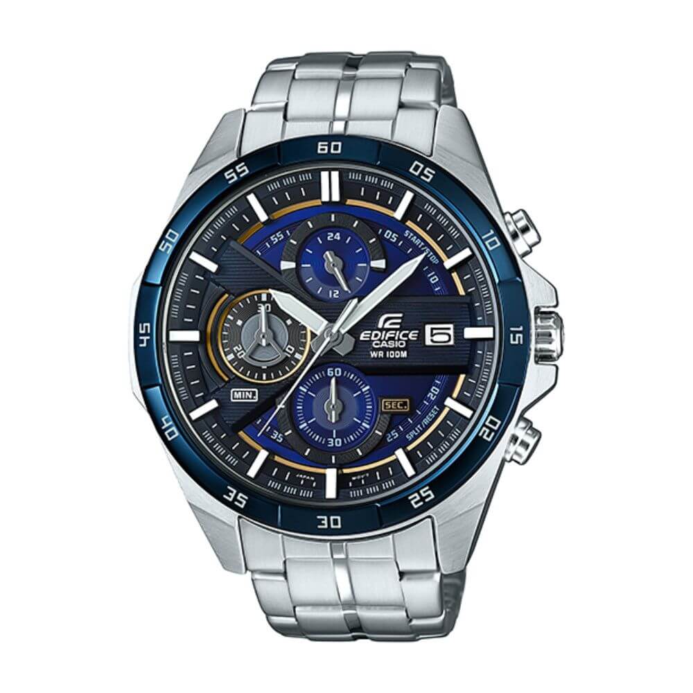 Casio Edifice Chronograph Stainless Steel Chain Watch EFR-556DB-2AVUDF