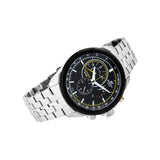 Casio Edifice Chronograph Stainless Steel Silver Chain Watch EFR-561DB-1AVUDF