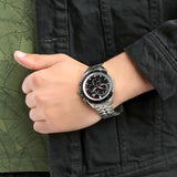 Casio Edifice Chronograph Stainless Steel Silver Chain Watch EFR-561DB-1BVUDF