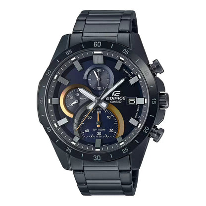 Casio Edifice Chronograph Stainless Steel Black Chain Watch EFR-571DC-2AVUDF