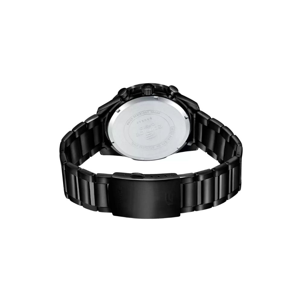 Casio Edifice Chronograph Stainless Steel Black Chain Watch EFR-571DC-2AVUDF