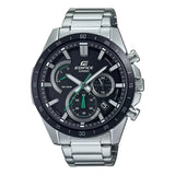 Casio Edifice Chronograph Stainless Steel Silver Chain Watch EFR-573DB-1AVUDF