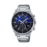 Casio Edifice Chronograph Stainless Steel Silver Chain Watch EFV-600D-2AVUDF