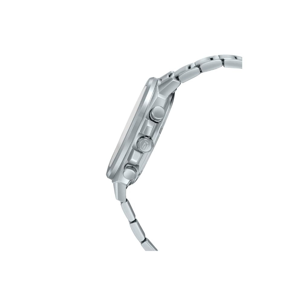 Casio Edifice Chronograph Stainless Steel Silver Chain Watch EFV-600D-3CVUDF