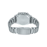 Casio Edifice Chronograph Stainless Steel Silver Chain Watch EFV-600D-3CVUDF