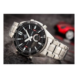 Casio Edifice Analog Digital Stainless Steel Silver Chain Watch EFV-C100D-1AVDF