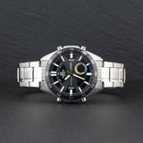 Casio Edifice Analog Digital Stainless Steel Silver Chain Watch EFV-C100D-1BVDF