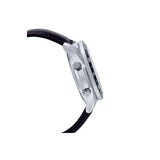 Casio Edifice Analog Digital Stainless Steel Silver Leather Belt Watch EFV-C100L-1AVDF