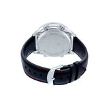 Casio Edifice Analog Digital Stainless Steel Silver Leather Belt Watch EFV-C100L-1AVDF
