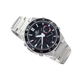 Casio Edifice Analog Digital Stainless Steel Silver Chain Watch EFV-C110D-1A4VDF