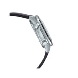 Casio Edifice Analog Digital Stainless Steel Silver Leather Belt Watch EFV-C110L-1AVDF