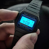 Casio Vintage Digital Resin Belt Watch F-105W-1ADF