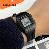 Casio Youth Dual Time Digital Resin Belt Watch F-201WA-9ADF