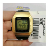 Casio Youth Dual Time Digital Resin Belt Watch F-201WAM-9AVDF