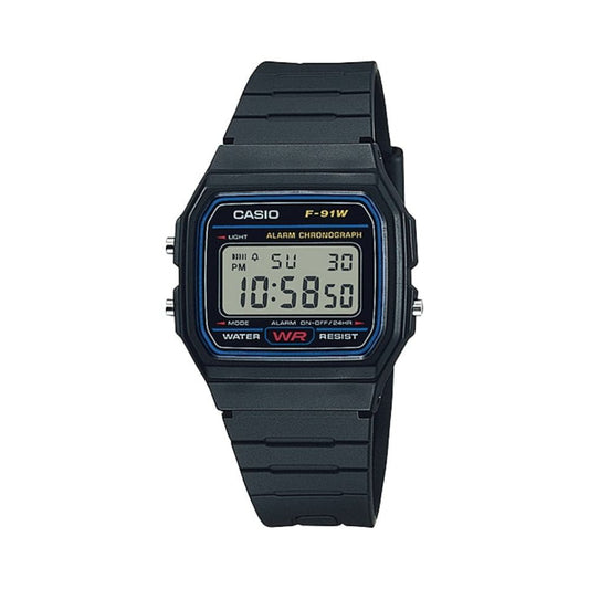 Casio F-91W-1DG Vintage Digital Unisex Resin Watch