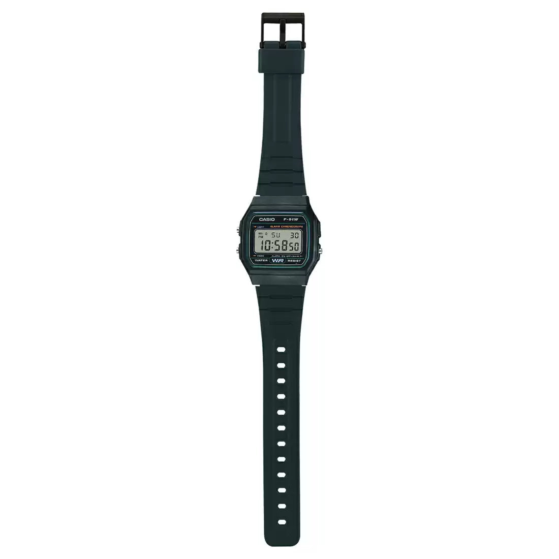 Casio F-91W-3DG Vintage Digital Unisex Resin Watch
