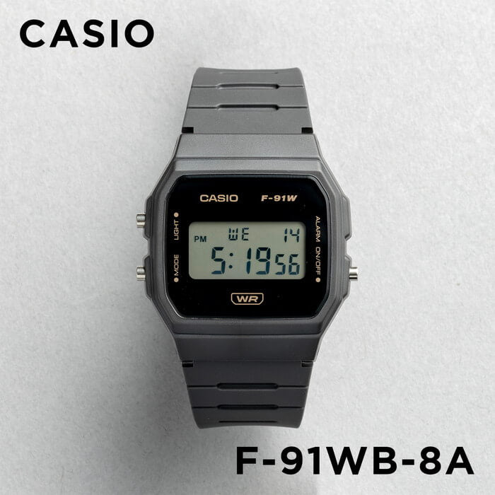 Casio F-91WB-8ADF Pop Digital Unisex Resin Watch