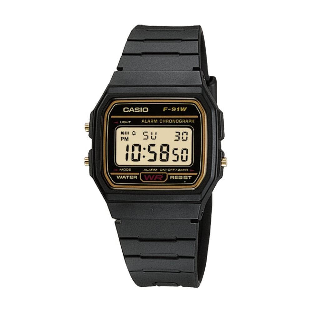Casio F-91WG-9QDF Vintage Digital Unisex Resin Watch