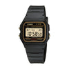 Casio Vintage Digital Watch - F-91WG-9QDF, Resin Band, Gold/Black