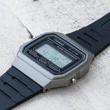 Casio F-91WM-1BDF Vintage Digital Unisex Resin Watch